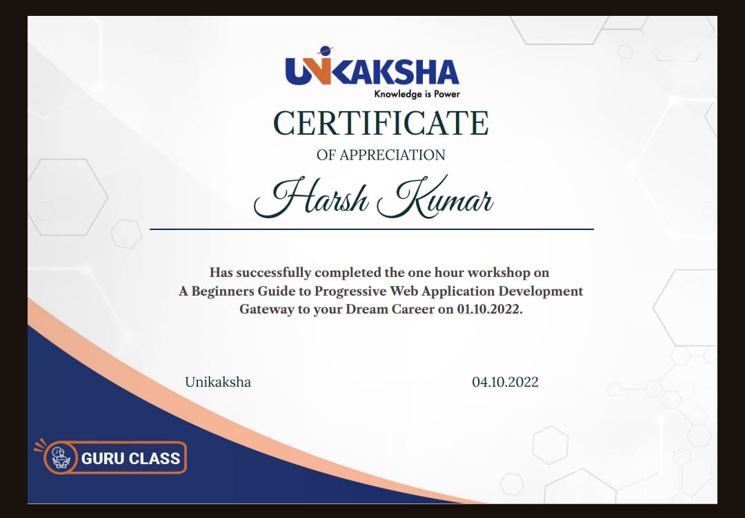 Harsh Kumar | Software Engineer Portfolio